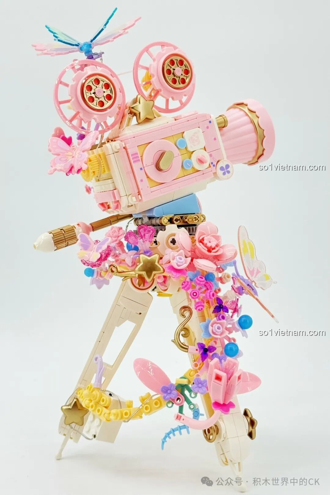 Lắp ráp ống kính máy quay phim Sembo 611106