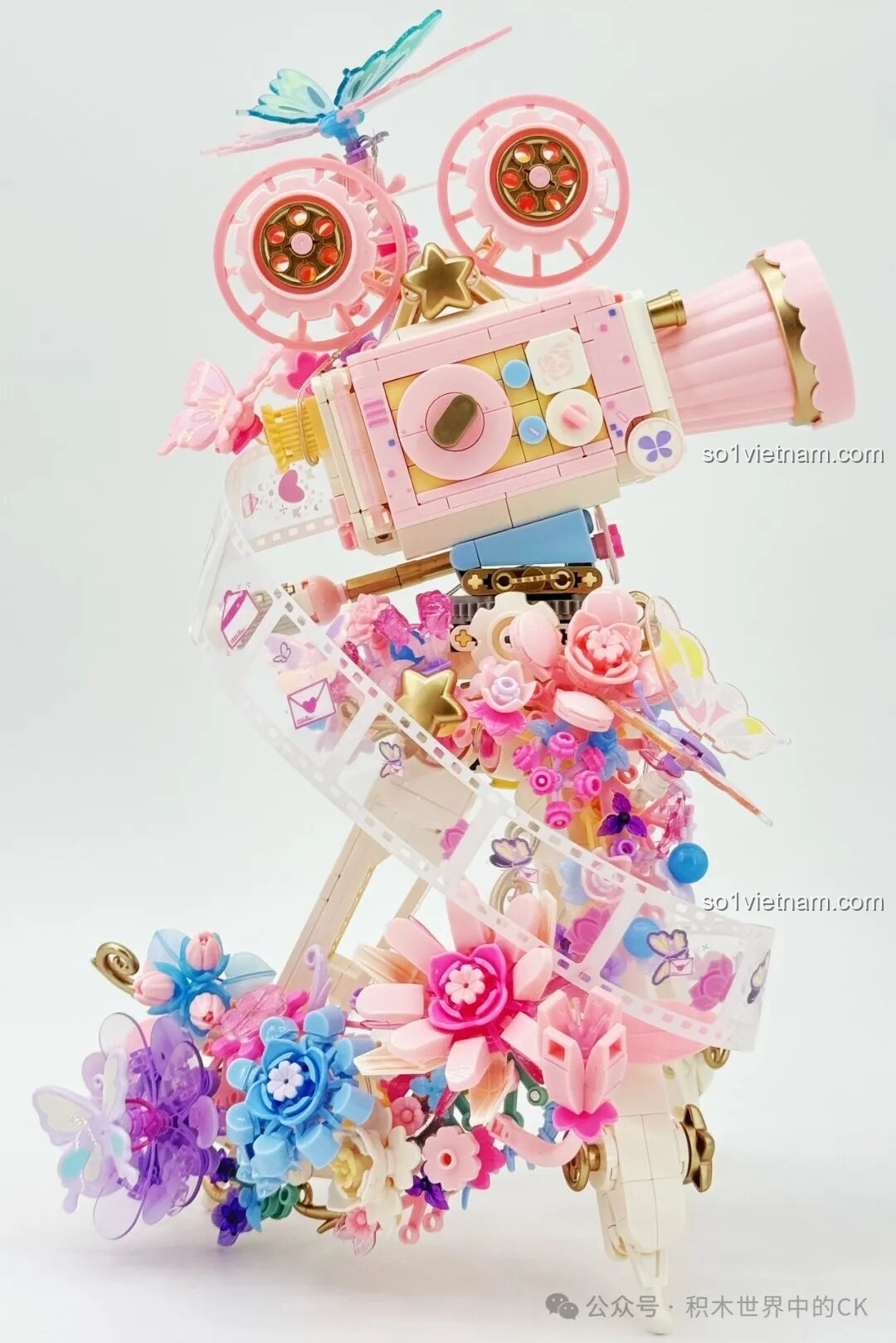 Tổng thể máy quay phim Sembo 611106 sau khi lắp ráp