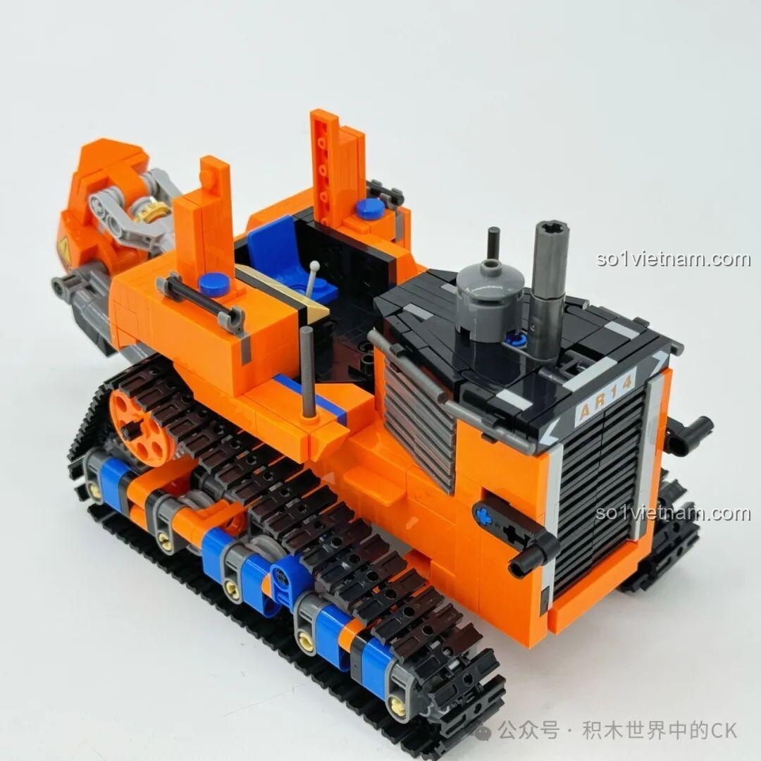 Tiếp tục bước lắp ráp 2-3 của Máy Xúc Đất Nông Nghiệp JIESTAR 59231