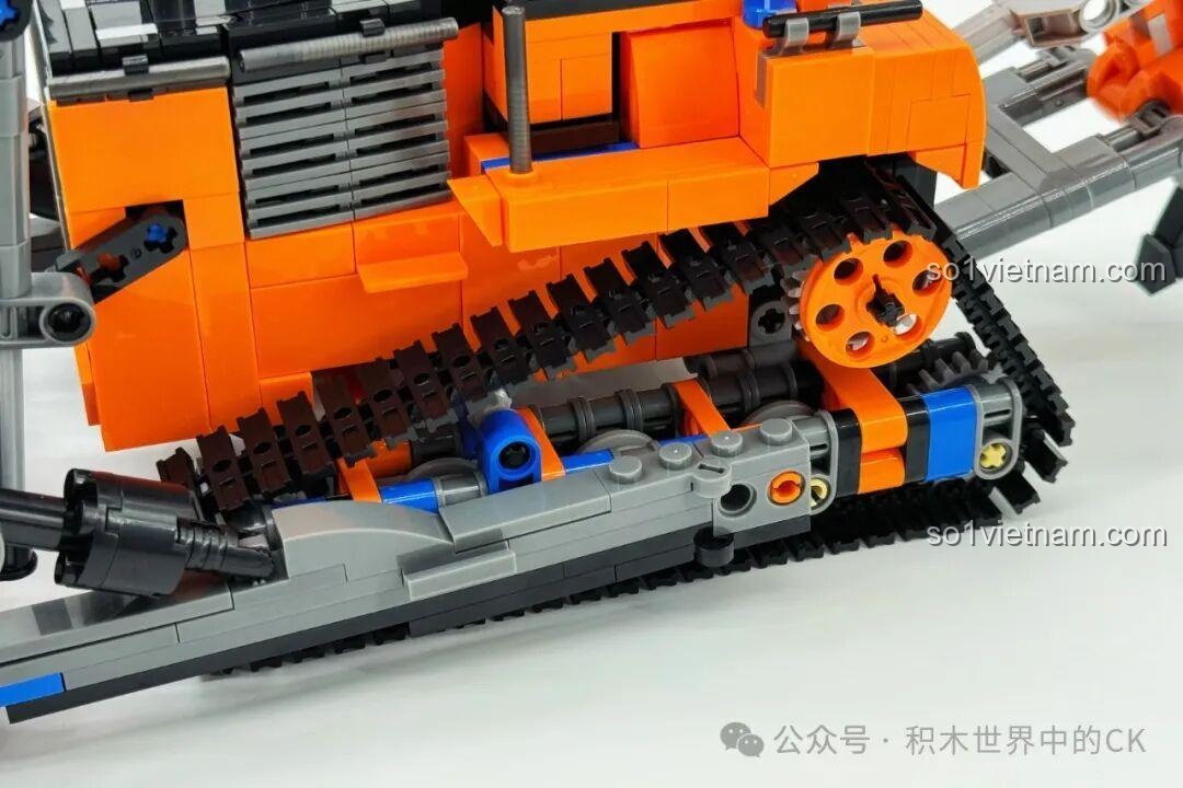 Chi tiết lưỡi xúc của Máy Xúc Đất Nông Nghiệp JIESTAR 59231