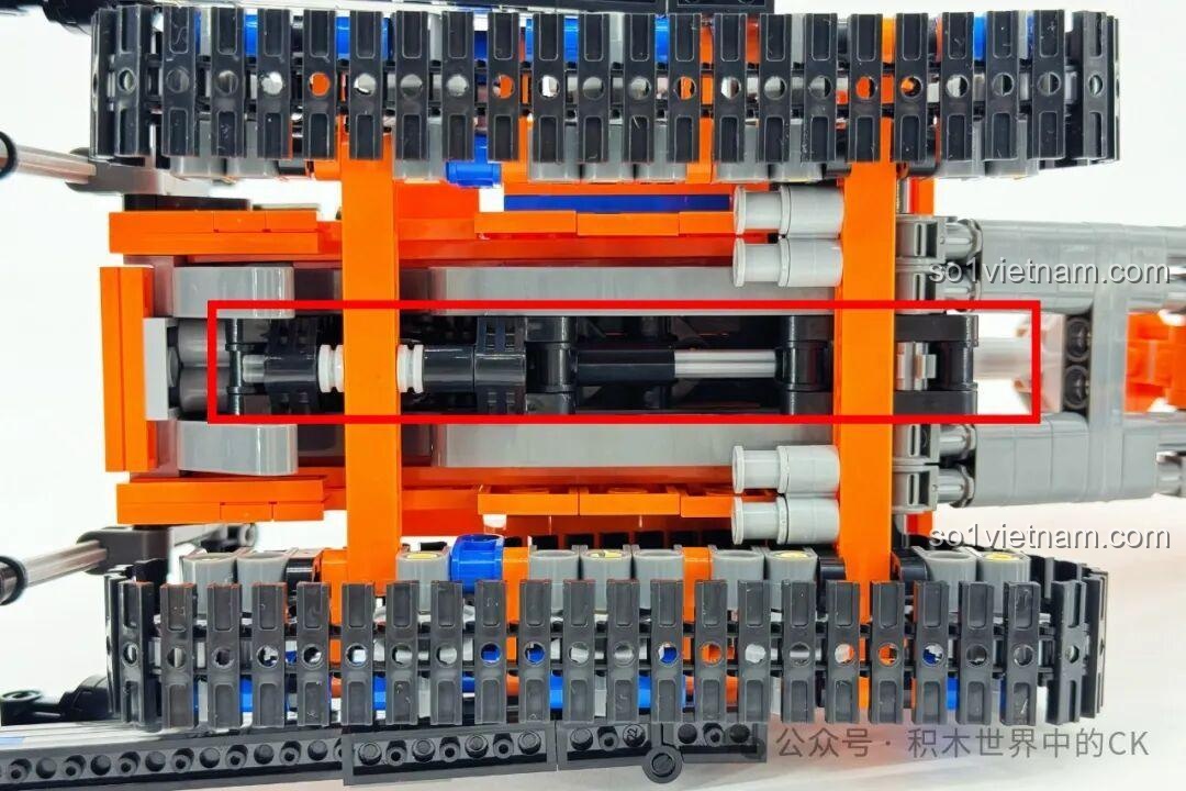 Chi tiết đèn pha của Máy Xúc Đất Nông Nghiệp JIESTAR 59231