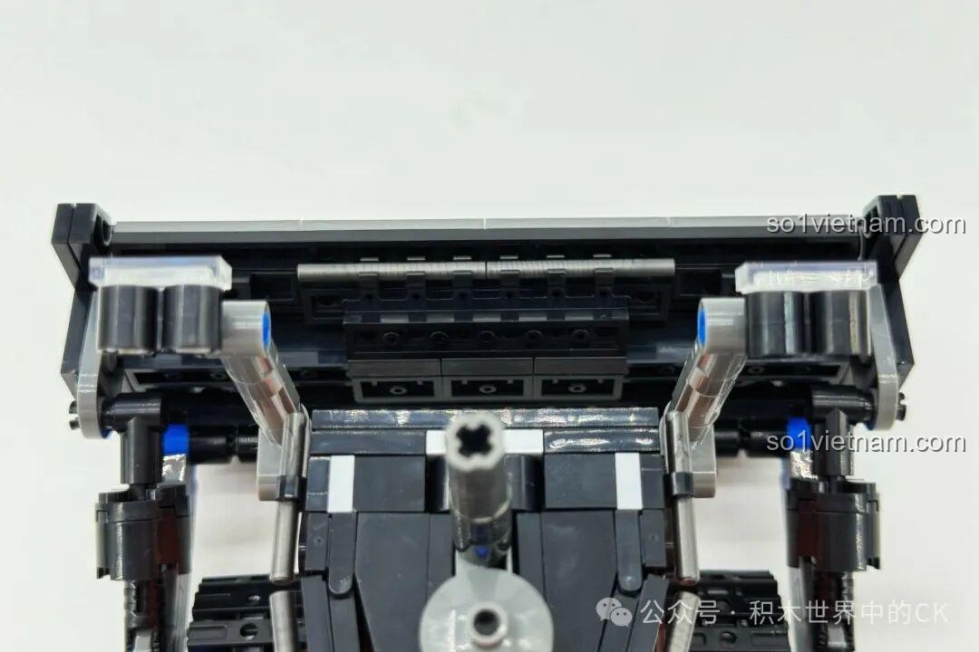 Thành phẩm Máy Xúc Đất Nông Nghiệp JIESTAR 59231 nhìn từ phía trước