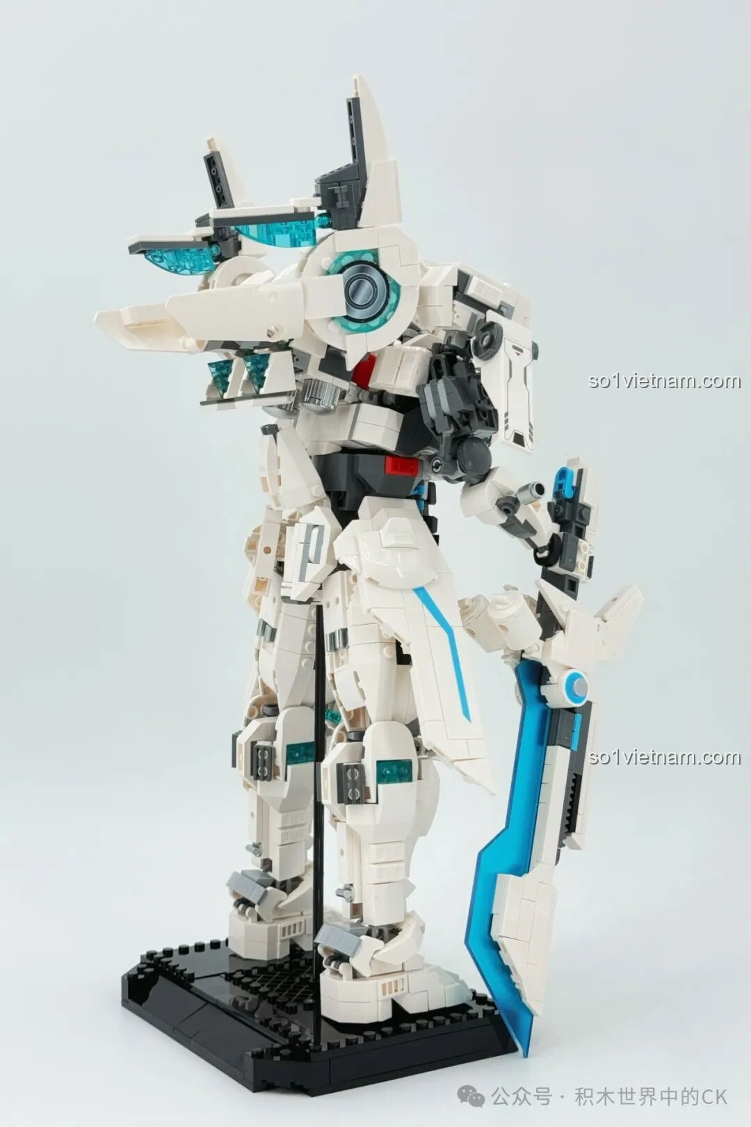 Phần thân dưới của Mech Hạ Hầu Đôn Vô Cực Cuồng Phong TOP TOY TC2407.