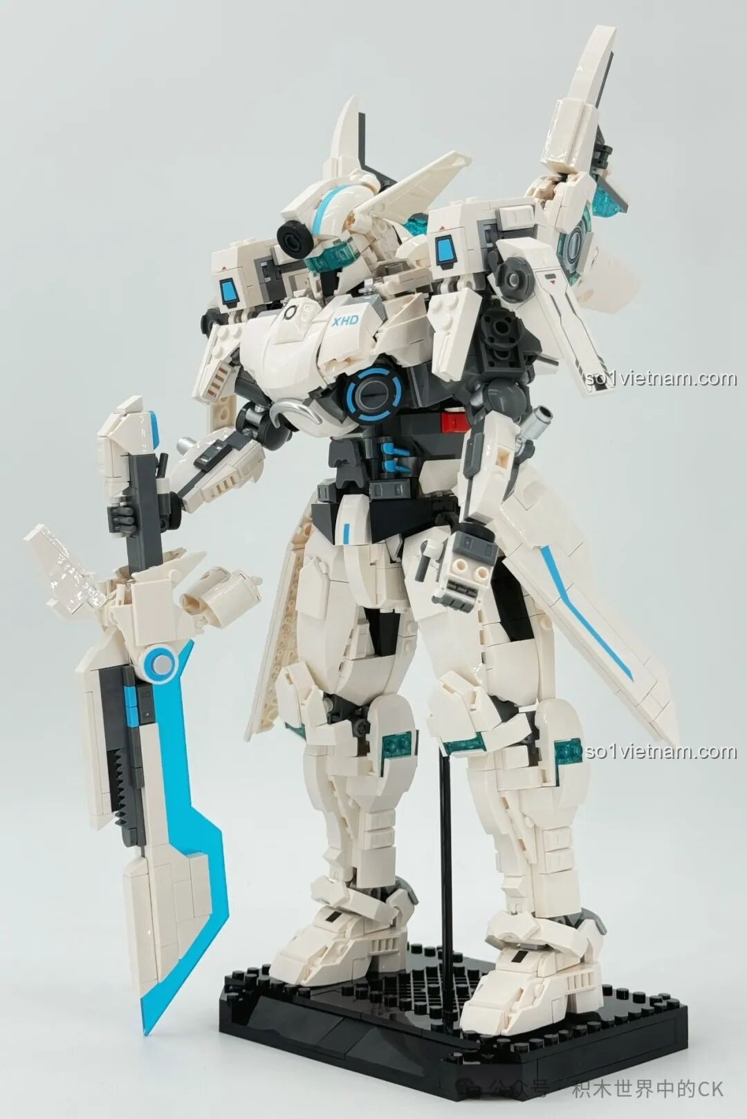 Phần vai của Mech Hạ Hầu Đôn Vô Cực Cuồng Phong TOP TOY TC2407.