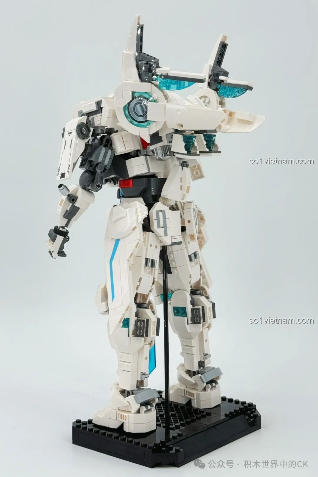 Phần chân của Mech Hạ Hầu Đôn Vô Cực Cuồng Phong TOP TOY TC2407.