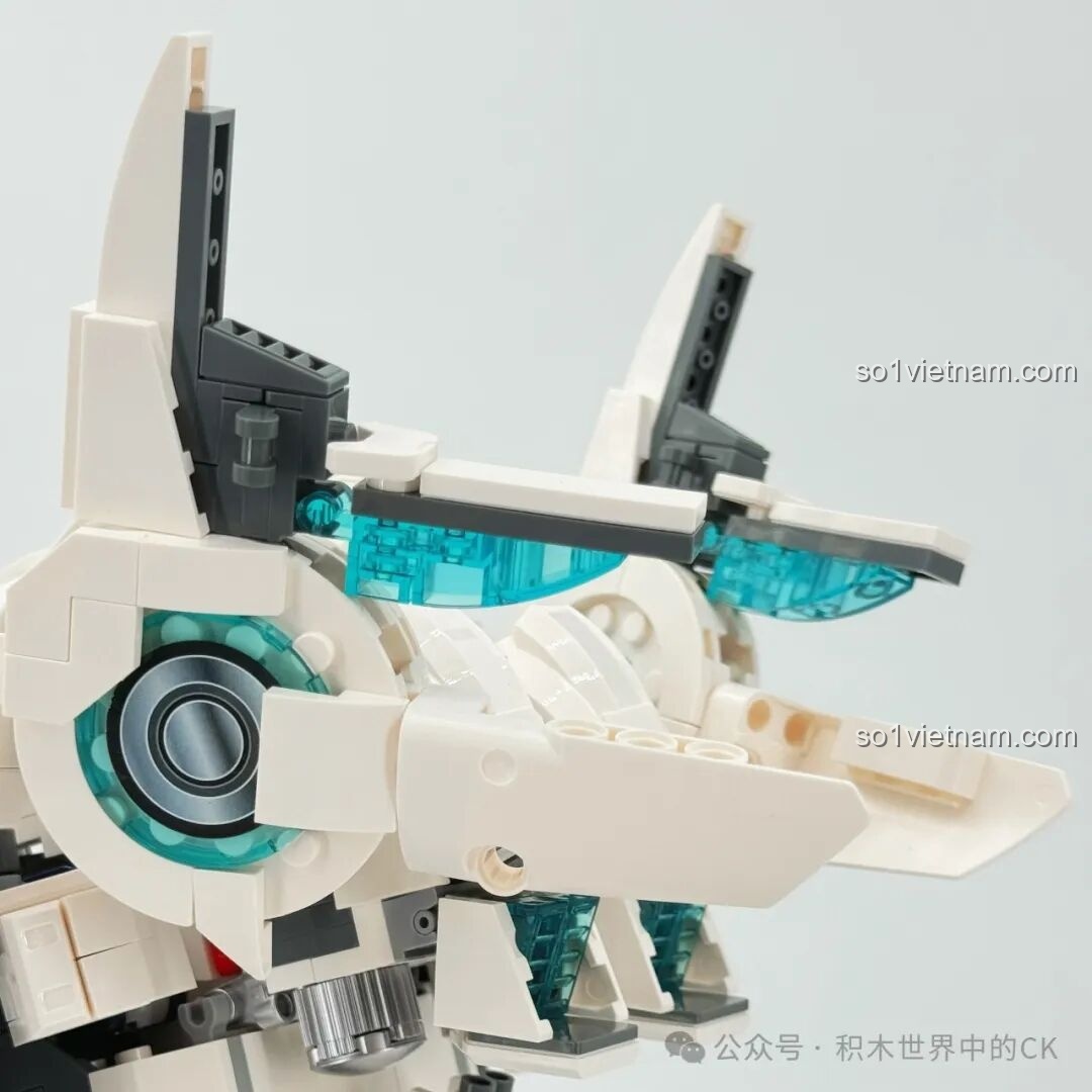 Phần chân của Mech Hạ Hầu Đôn Vô Cực Cuồng Phong TOP TOY TC2407.