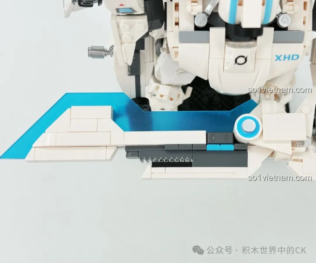 Phần vai của Mech Hạ Hầu Đôn Vô Cực Cuồng Phong TOP TOY TC2407.