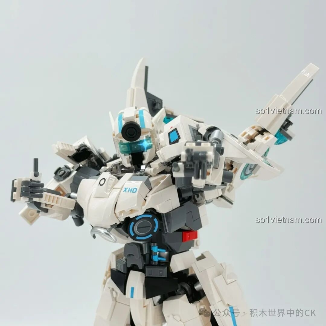 Phần chân của Mech Hạ Hầu Đôn Vô Cực Cuồng Phong TOP TOY TC2407.