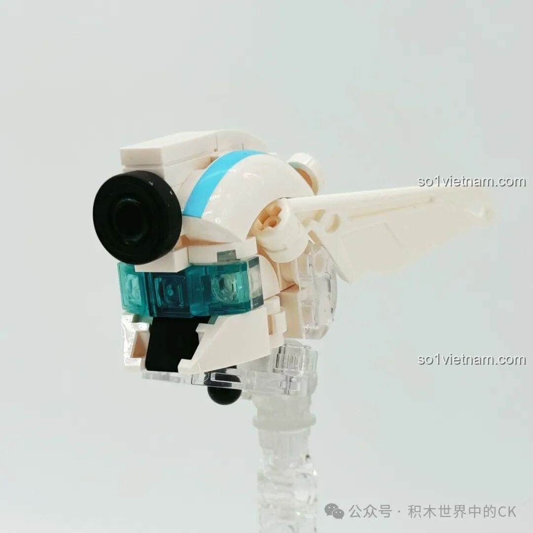 Chi tiết phần hông của Mech Hạ Hầu Đôn Vô Cực Cuồng Phong TOP TOY TC2407.