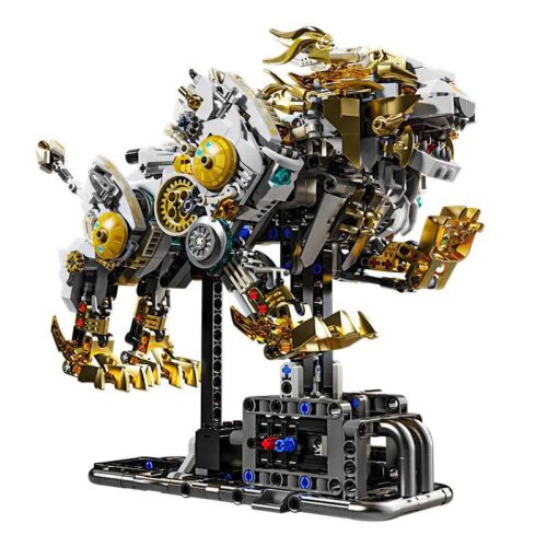 bộ lắp ghép Mô hình Sư tử Cơ khí Mei Ji 13090, đồ chơi lắp ráp cho bé trai 8 tuổi, giá tốt, thiết kế cơ khí tinh xảo