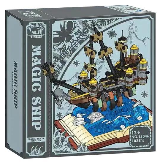 bộ lắp ghép Tàu Hải Tặc Mary Mei Ji Blocks 13046, mô hình tàu cướp biển trên sách phép thuật, đồ chơi lắp ráp cho bé trai 12 tuổi, giá tốt.