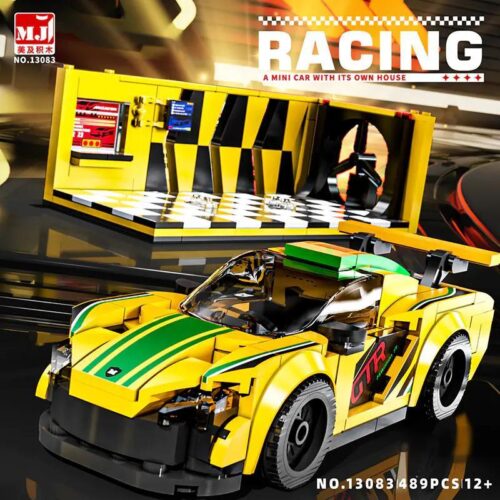 Mei Ji Building Blocks 13083 Xe Đua McLaren GT Mô hình xe đua Tương thích LEGO® 489 Mảnh 12+ Con trai