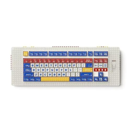 Bàn phím cơ tương thích LEGO MelGeek Pixel phiên bản Palette, đồ dùng thật độc đáo cho thanh niên 16 tuổi.