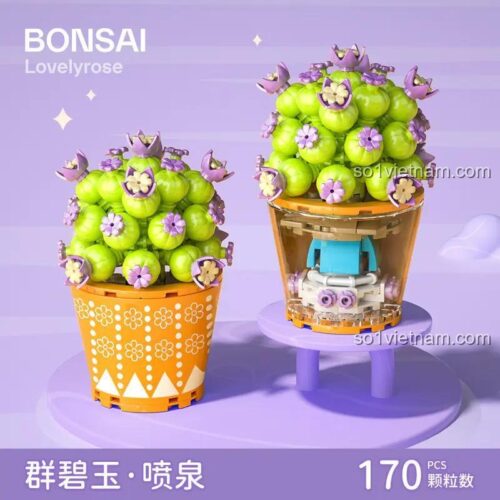 Mô hình MENG 9133 Bonsai - Cây Mọng Nước đã lắp ráp