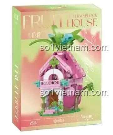 Hình ảnh chi tiết bộ lắp ghép Ngôi Nhà Thanh Long Milati 96013, một món đồ chơi sáng tạo cho bé gái 6 tuổi với thiết kế độc đáo, giá rẻ.