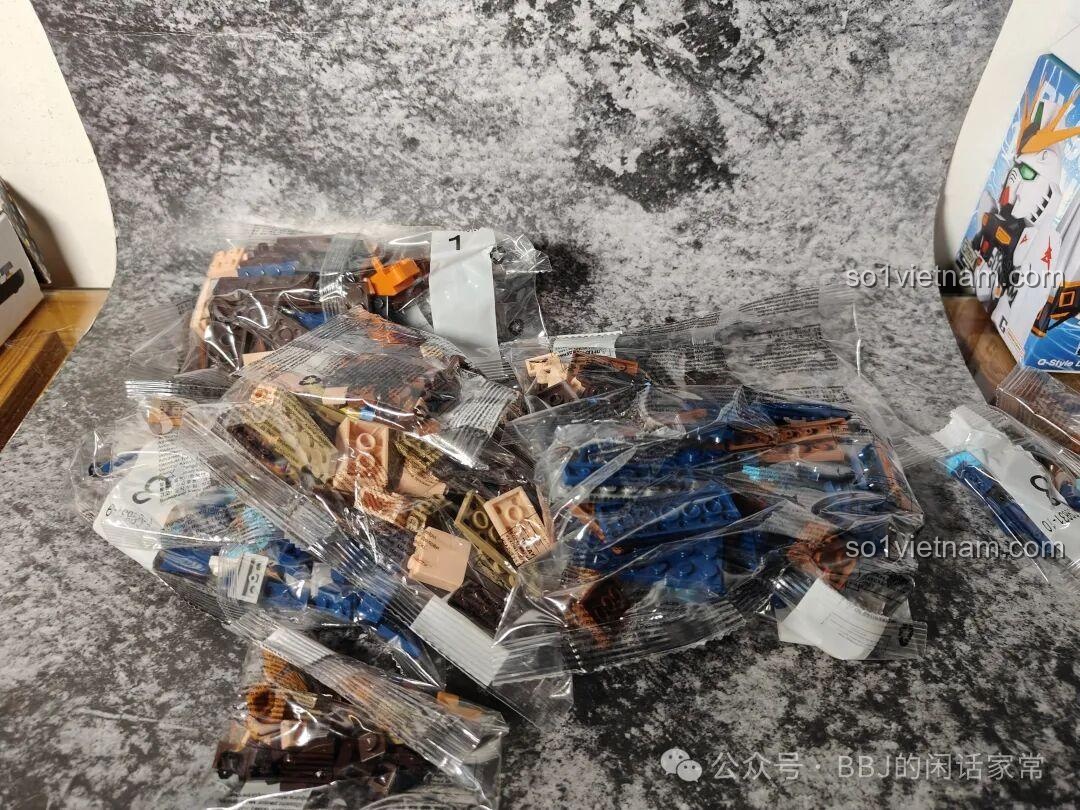 Bộ xếp hình nhân vật phim Yellowstone Millionspring F-C9831, các túi gạch lắp ráp chưa mở, đồ chơi sáng tạo cho bé trai 6 tuổi