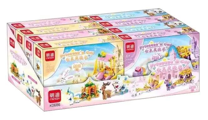 Hộp sản phẩm bộ lắp ghép công chúa ma pháp Mindi/Leibao K0686