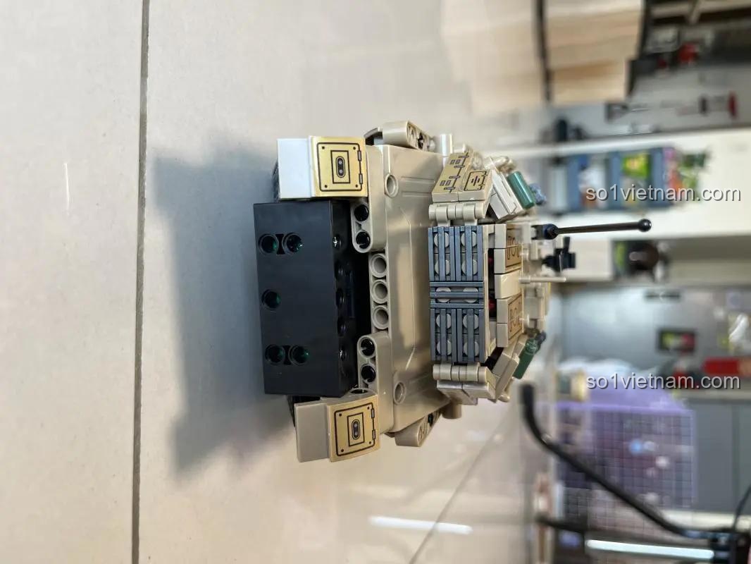 Đồ chơi mô hình Xe Tăng Merkava Điều Khiển Từ Xa 8730, bộ đồ chơi Leibao cho con trai 14 tuổi, chất lượng đảm bảo, giá hời.