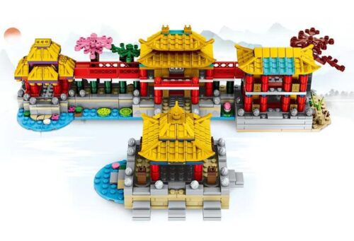 bộ lắp ghép Viên Minh Viên K0363, đồ chơi xây dựng Kiến trúc cổ Trung Hoa, mô hình trưng bày đẹp mắt cho bé trai và bé gái 6 tuổi, giá tốt.