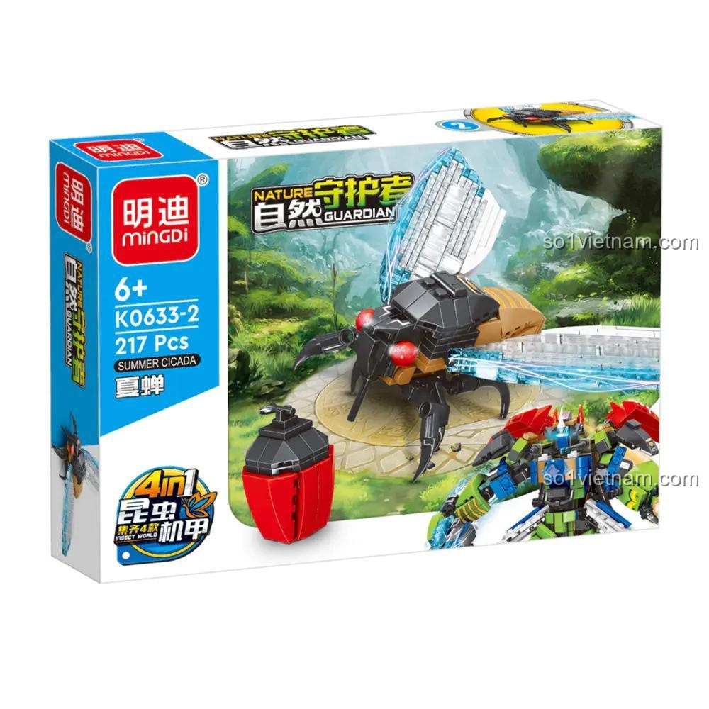 MingDi K0633 Mẫu 1 Bọ cánh cứng Mountain Ash Beetle