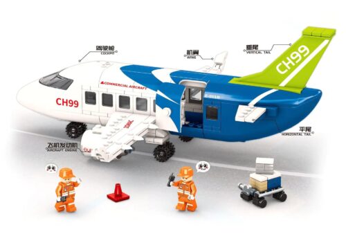 Bộ đồ chơi Mingdi K0660 CH99 Đại Phi Cơ