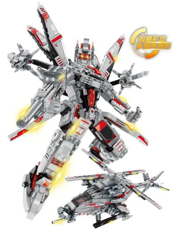 bộ lắp ghép Robot biến hình Mingdi K2023 Cơ Giáp Vinh Quang: Kỵ Sĩ Kinh Thiên, đồ chơi mô hình K2023, cho bé trai 6 tuổi, giá tốt