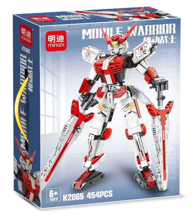 Hộp sản phẩm bộ lắp ghép MingDi K2065 Mobile Warrior Robot Gundam cho bé trai 6 tuổi