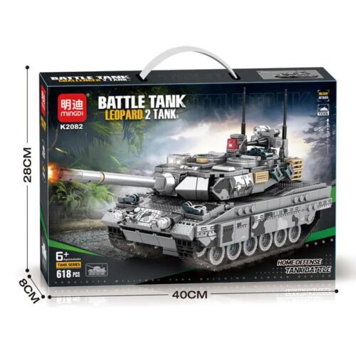bộ lắp ghép Xe tăng chiến đấu Leopard 2A7 Mingdi K2082 cho bé trai 6 tuổi giá tốt