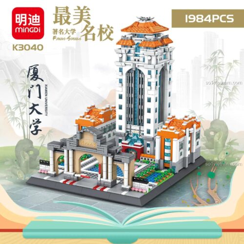 Mô hình Đại học Hạ Môn Mingi K3040 sau khi lắp ráp
