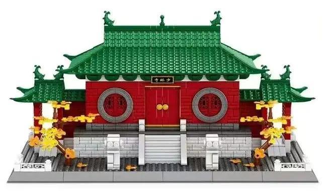 Bộ lắp ghép MingDi K3066 Kiến trúc Trung Hoa Thiếu Lâm Tự 1220 mảnh cho bé 6 tuổi