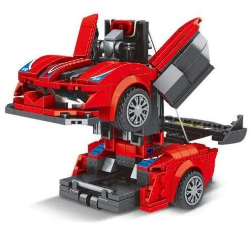 Đồ chơi lắp ráp Mingdi Robot biến hình Hồng Kỳ S9, mô hình siêu xe Hồng Kỳ S9 103 2 trong 1 cho bé trai 6 tuổi, phát triển tư duy sáng tạo, giá tốt.