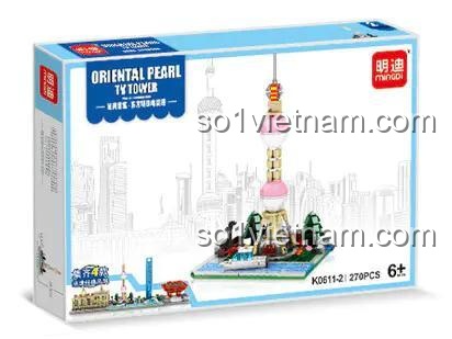 Mô hình Tháp truyền hình Phương Đông Thượng Hải Mingi K0611-2