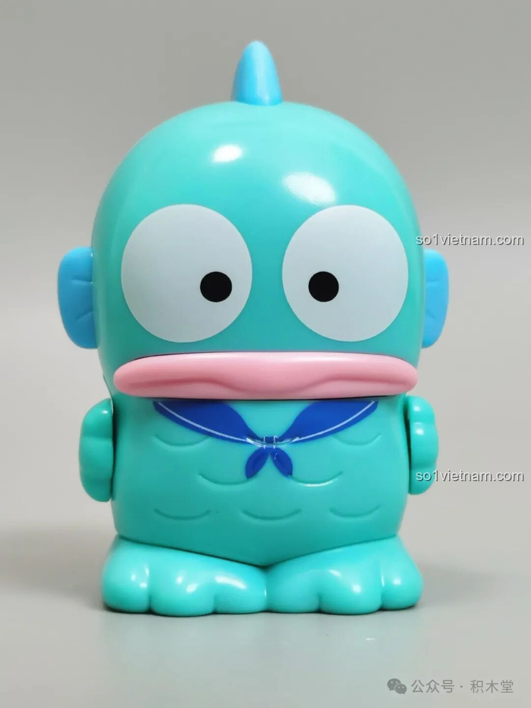 Minifigure Hangyodon với đôi mắt to tròn từ Bộ Lắp Ghép Sanrio Characters TC1724.