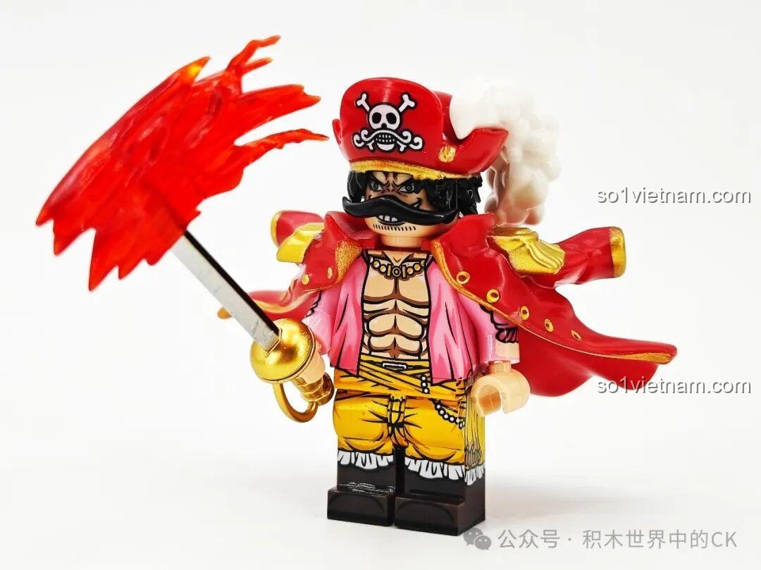 Minifigure Gol D. Roger cầm kiếm