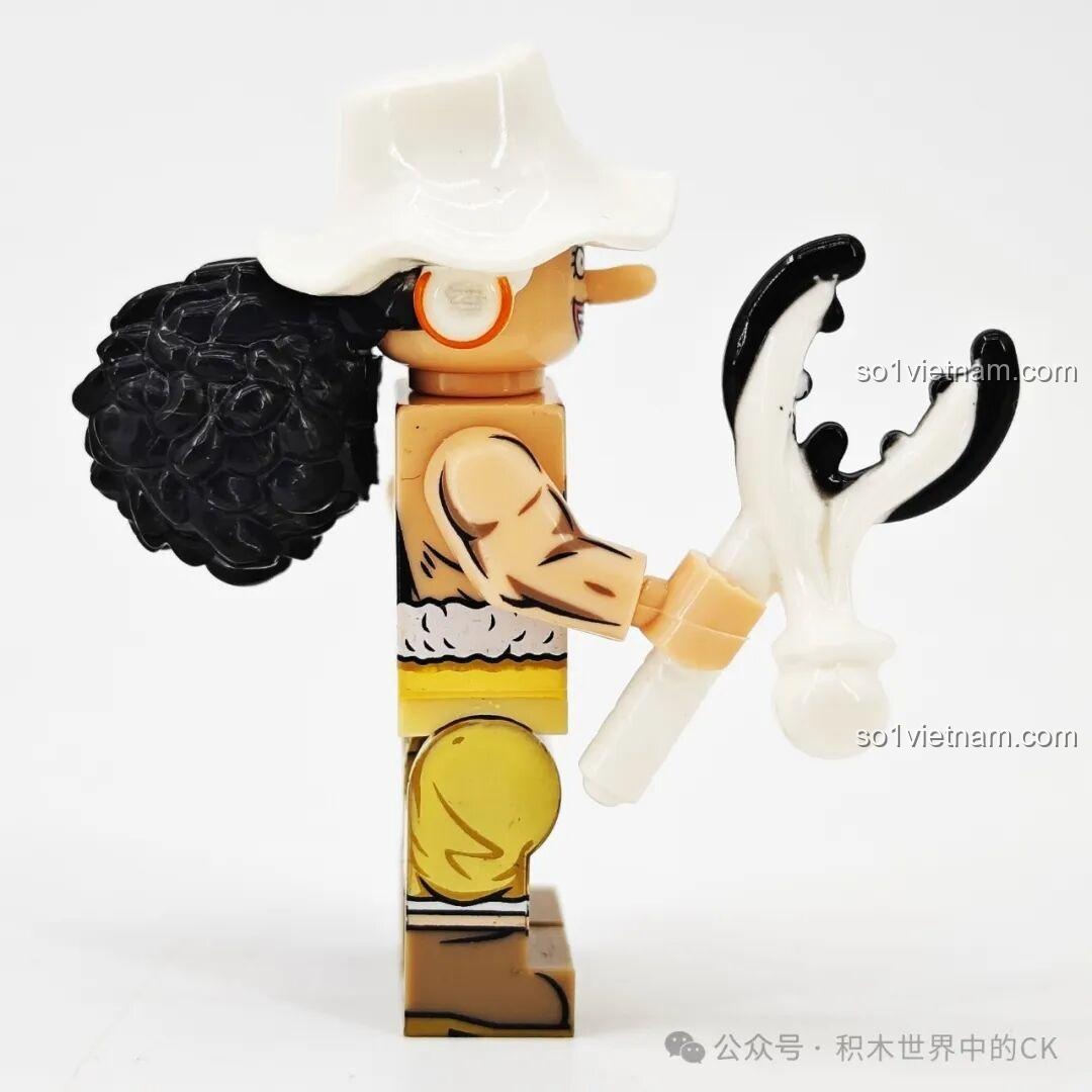 Minifigure Roronoa Zoro bộ X0356 nhìn từ phía sau