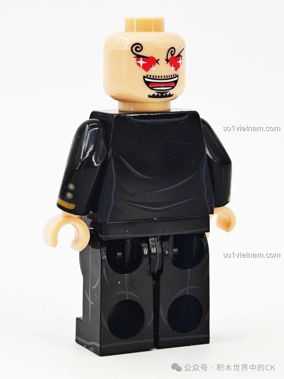 Minifigure Sanji với hiệu ứng lửa dưới chân