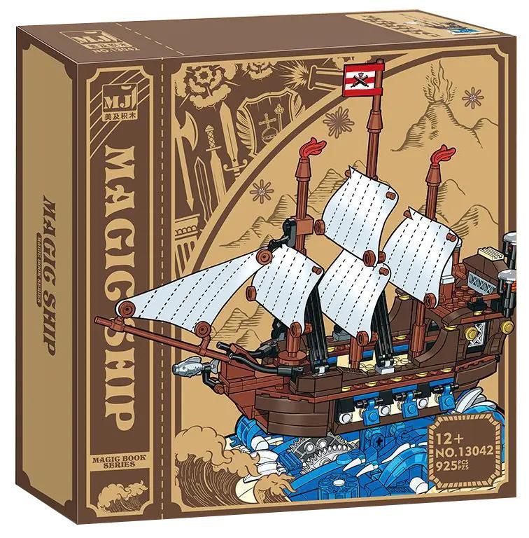 bộ lắp ghép Chiến Hạm Đế Chế Sách Phép MJ 13042, mô hình sách phép độc đáo, đồ chơi cho bé trai 12 tuổi, giá tốt