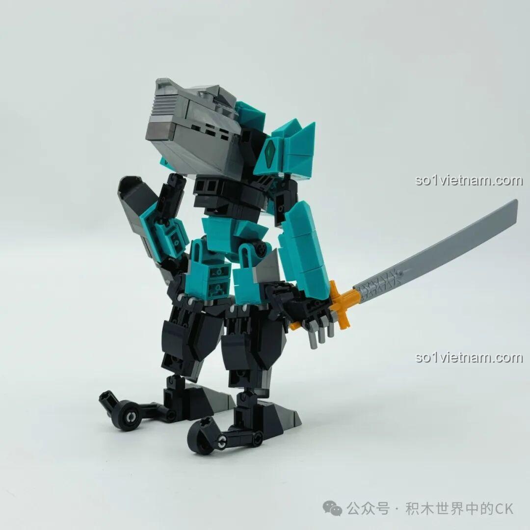 Mô hình Cơ Giáp Lancelot JIESTAR 58161 nhìn từ bên