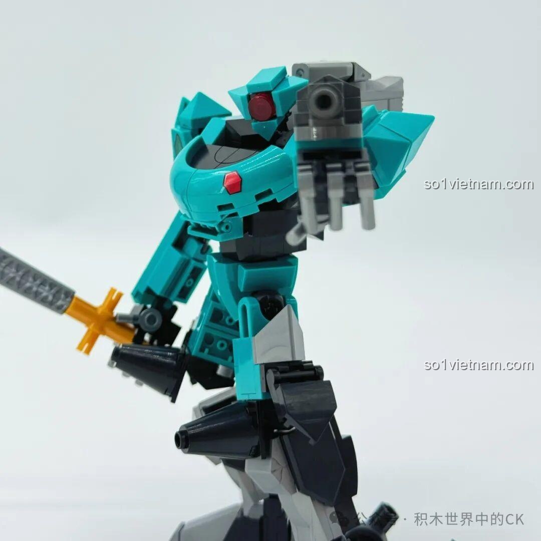 Mô hình Cơ Giáp Lancelot JIESTAR 58161 nhìn từ góc chéo