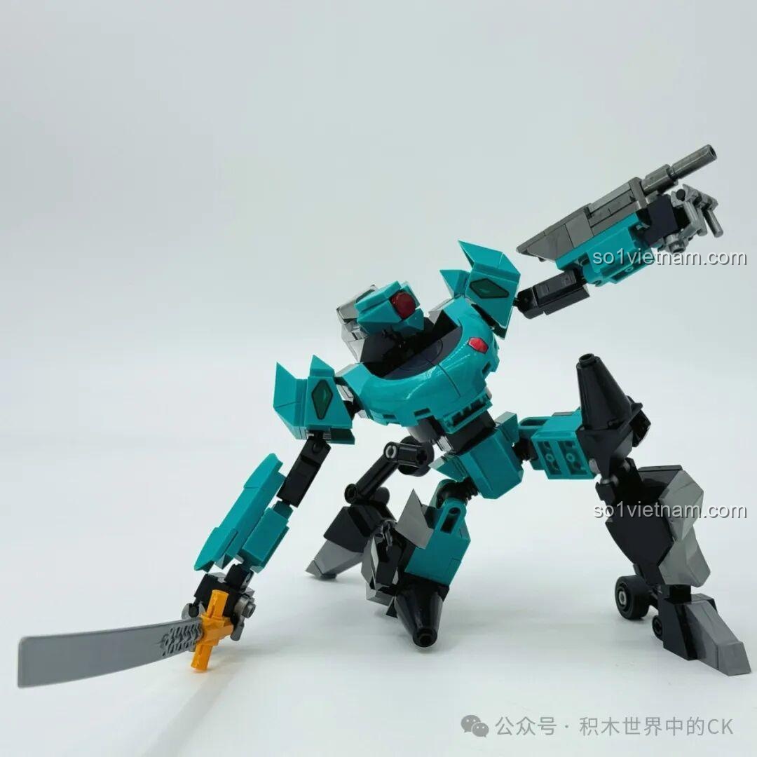 Mô hình Cơ Giáp Lancelot JIESTAR 58161 tư thế quỳ