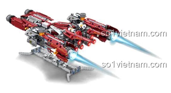 Mô hình GBL KY1109 Phi thuyền vũ trụ đã lắp ráp, đồ chơi Technic, 864 chi tiết, dành cho bé trai 6 tuổi