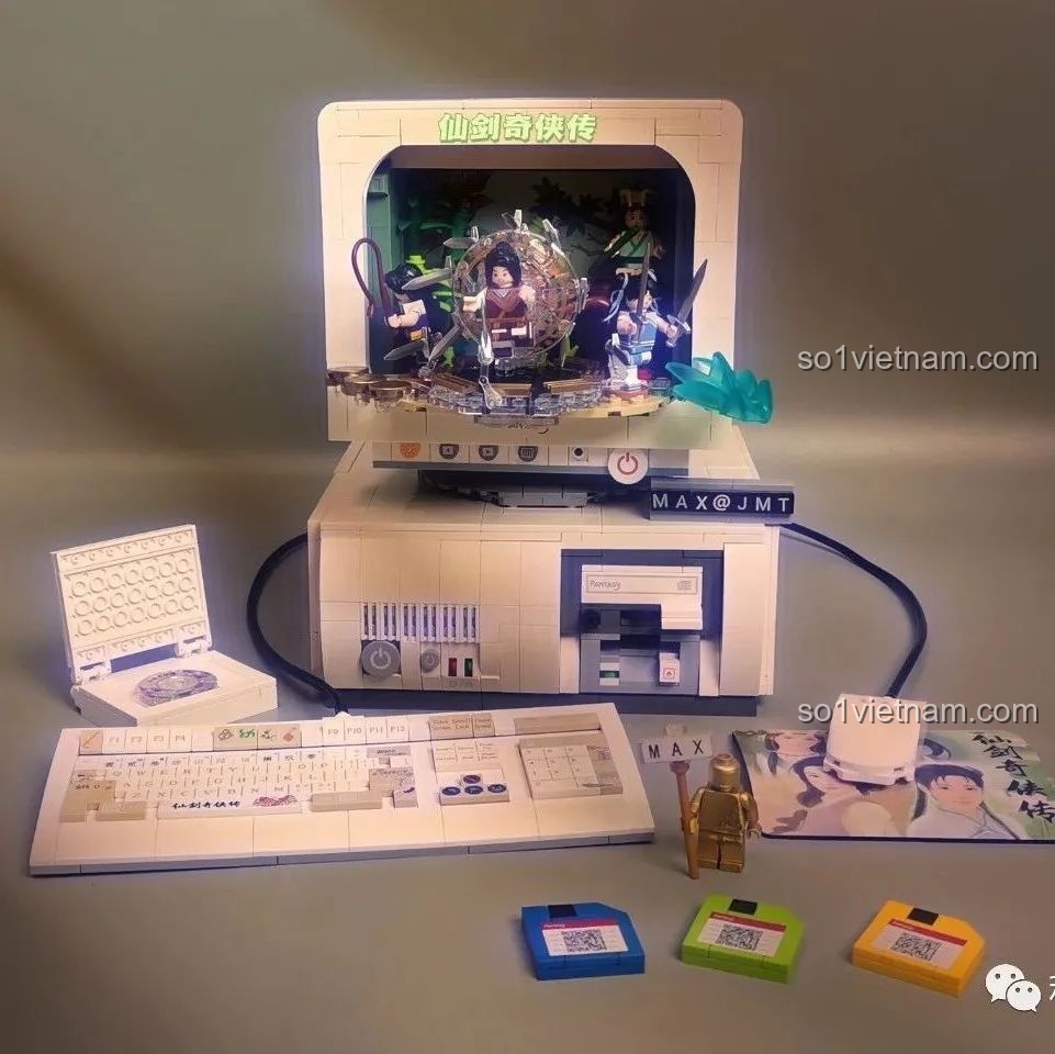 Một mô hình lắp ráp khác, cho thấy sự đa dạng của đồ chơi lắp ráp Pantasy, phù hợp với nhiều sở thích khác nhau.