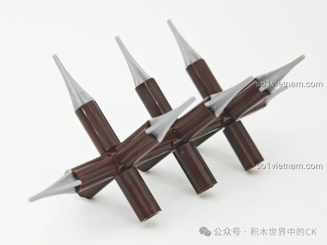 Chi tiết cánh tay vuốt và hiệu ứng lửa của Pháo Đài Ngô Decool 20612