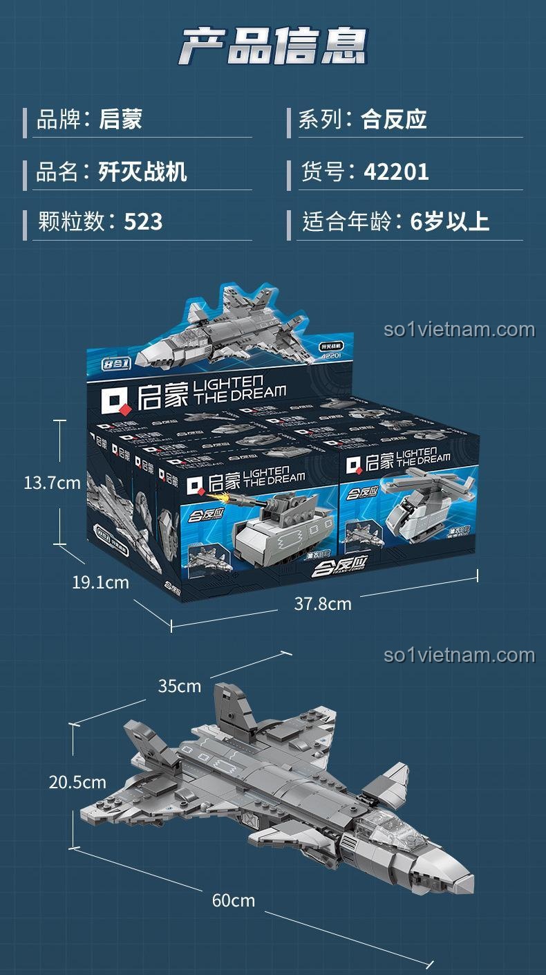 Mô hình tàu chiến lắp ráp từ bộ Qman 42201, đồ chơi sáng tạo cho bé trai