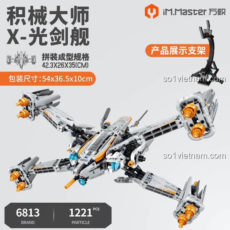Mô hình Tàu chiến X-Quang Kiếm Hạm 万致IM.Master 6813