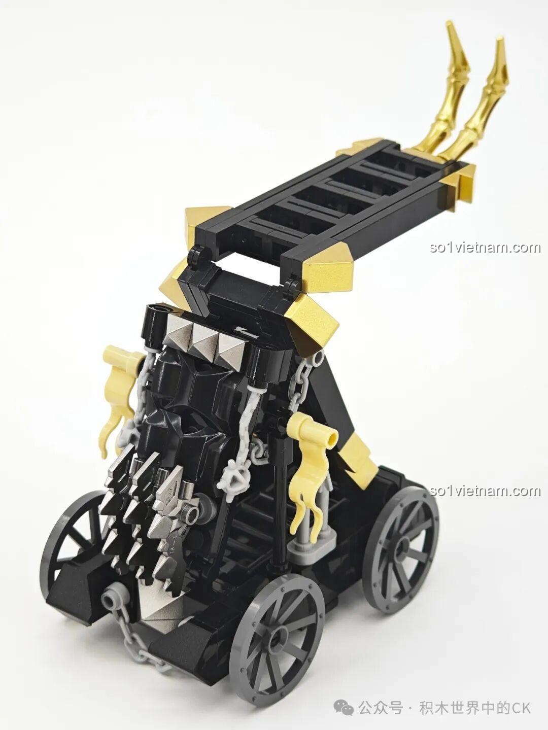 Mô hình Vân Thê Thục Decool 20611 từ phía sau