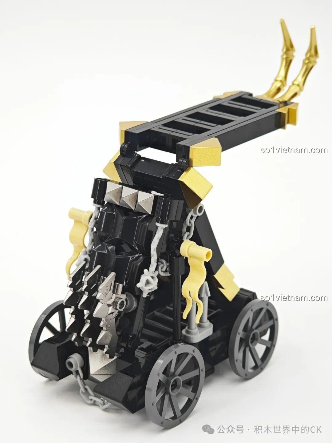 Mô hình Vân Thê Thục Decool 20611 từ phía trước