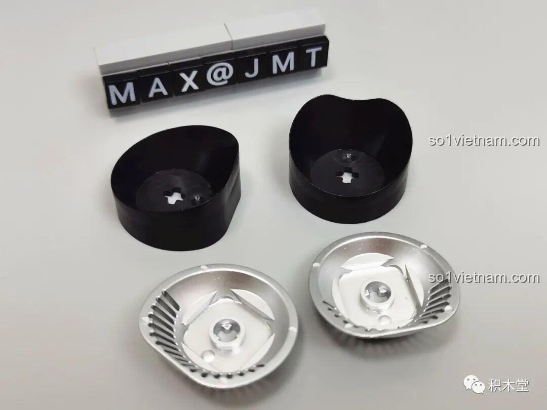 Mô hình Zhimeng Tree T5043 Xe Lễ Tân Hồng Kỳ đã hoàn thành, nhìn từ phía trước, tổng thể đẹp mắt.