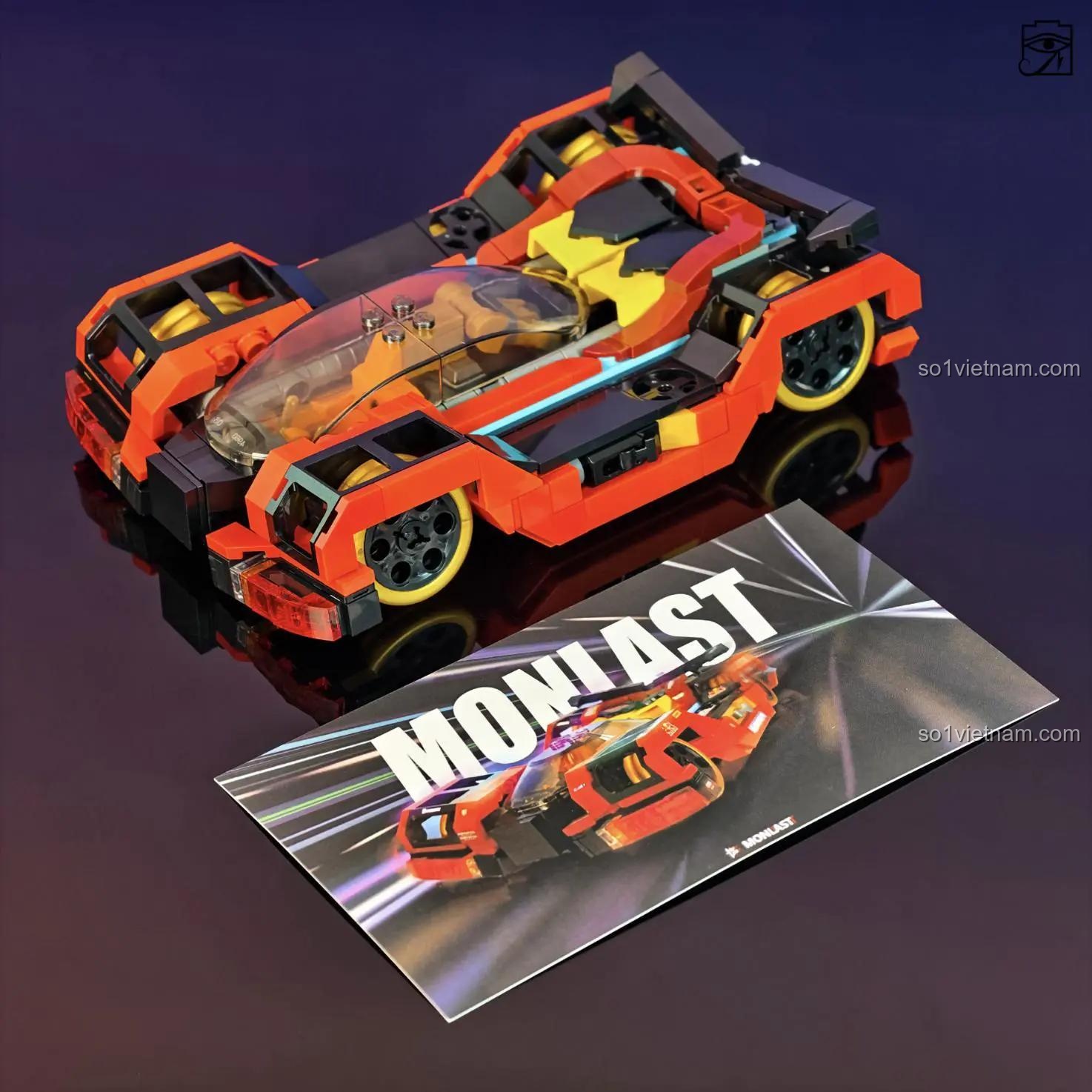 Mô hình xe đua tương lai MONLAST Concept Car
