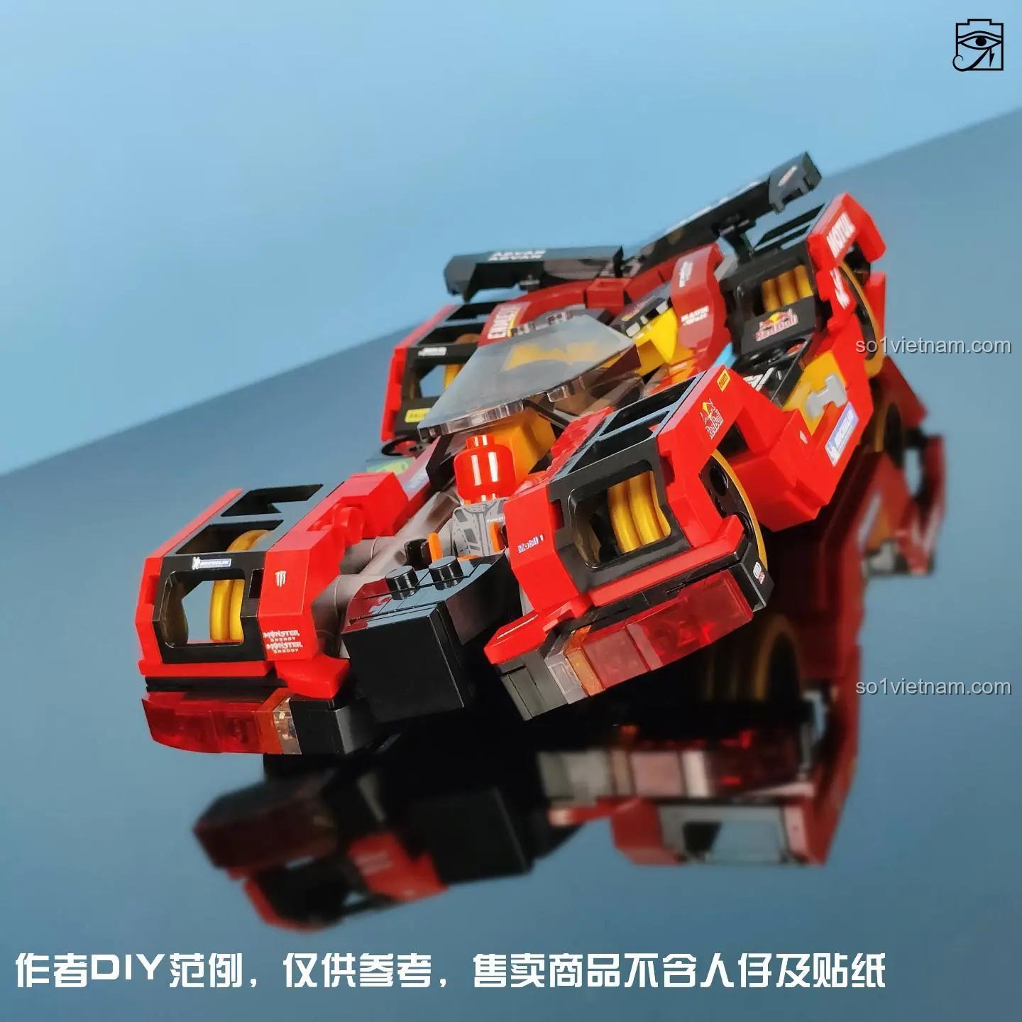 Xe hơi tốc độ cao MONLAST Concept Car đồ chơi sáng tạo cho bé trai